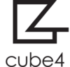 Cube 4 Construction & Design Logo